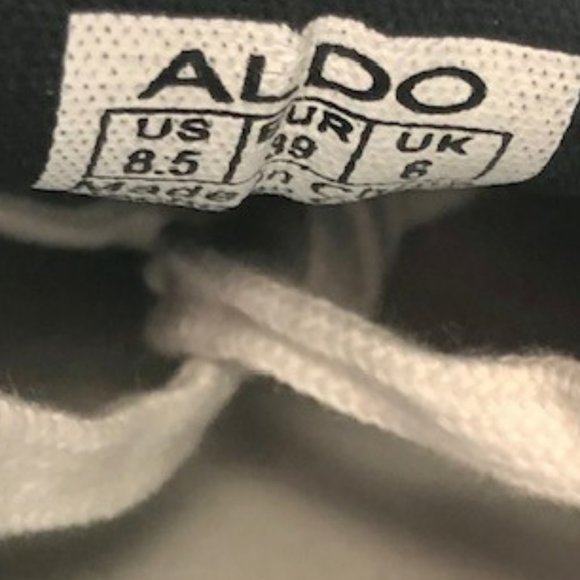 ALDO Canvas Sneakers - Black with Pink Roses - 8.5 - Picture 11 of 11